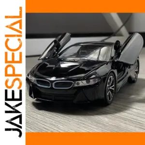 BMW I8 1:22 Diecast Model Car in Black