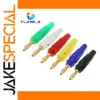 Color-coded 4mm Banana Plugs for Audio Systems