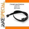 Black USB 2.0 Motherboard Extension Cable 50cm