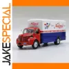 Vintage Red Berliet GLR Freight Truck Model