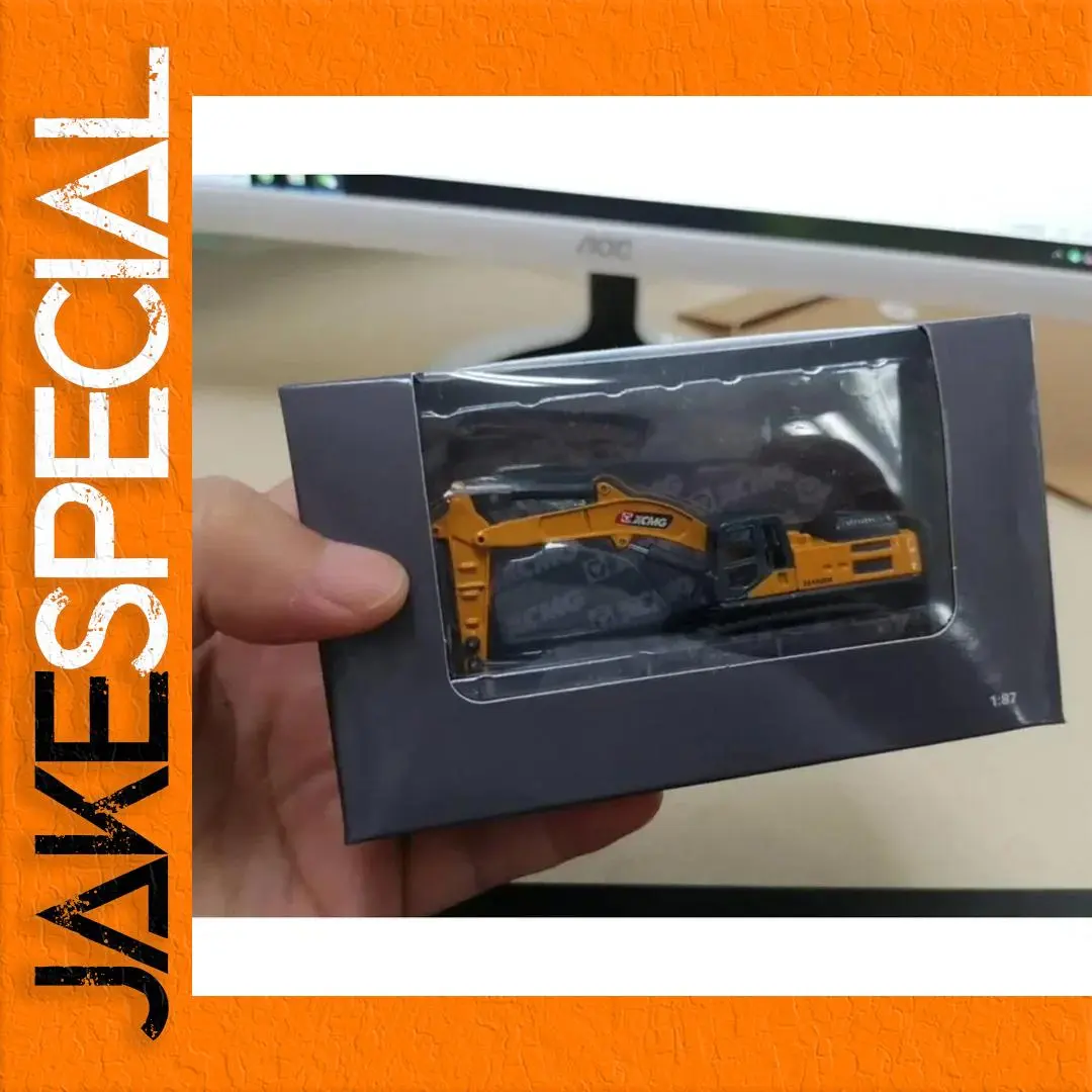 Miniature Diecast Excavator Model for Collectors 1 Miniature Diecast Excavator Model for Collectors