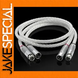 White 8-Conductor XLR Microphone Cable Set