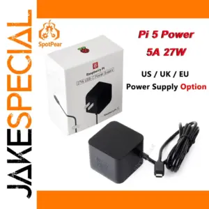 Raspberry Pi 5 Power Supply 27W USB-C