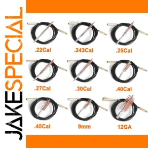 Durable Tactical Gun Bore Cleaning Set