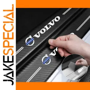 Carbon Fiber Door Sill Stickers for SUVs