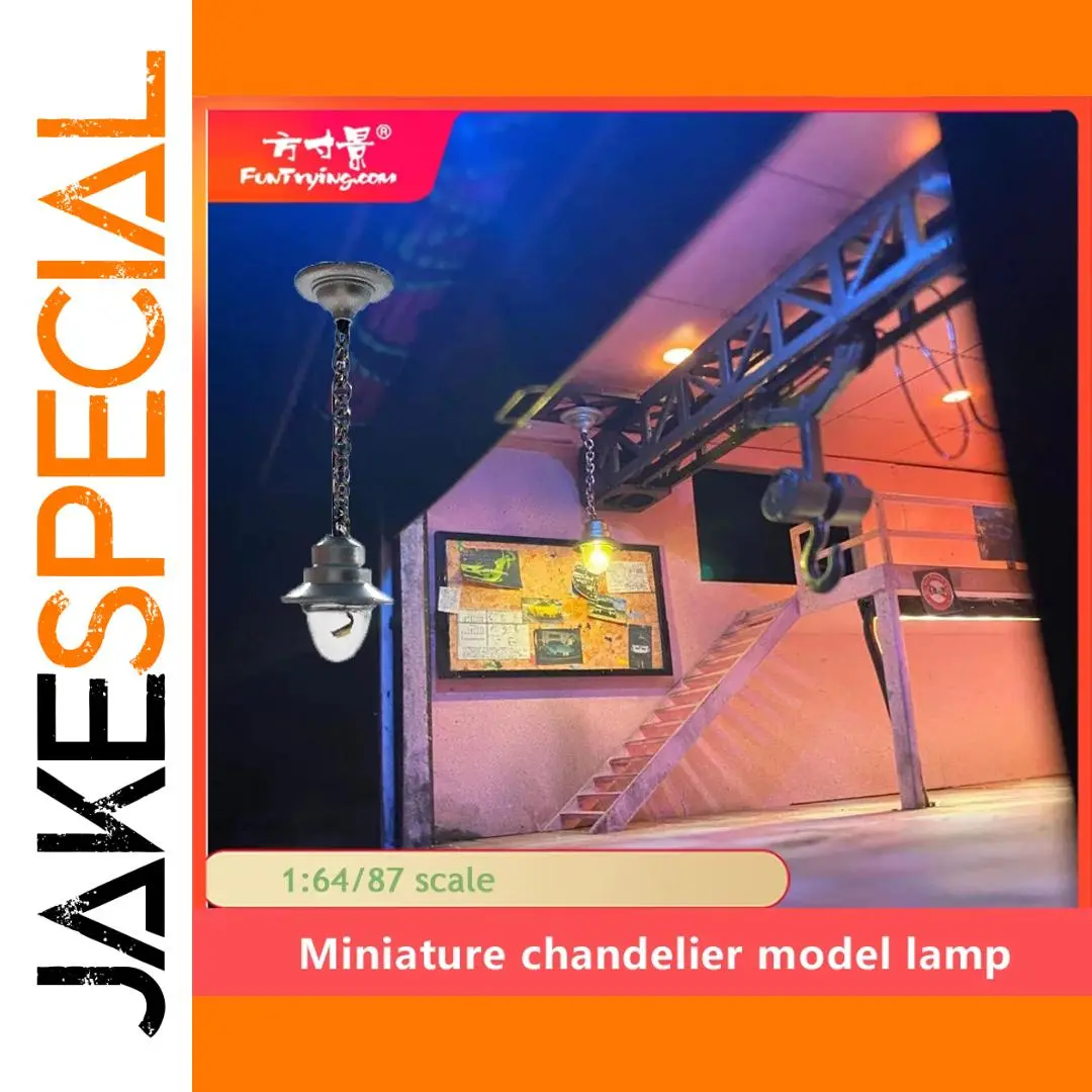 Miniature Chandelier for Scale Models 1 Miniature Chandelier for Scale Models