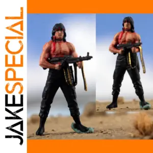 Rambo 1:72 Resin Collectible Figure
