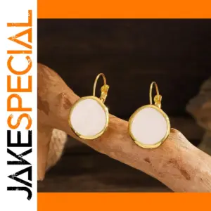 Elegant Geometric Drop Earrings for Women