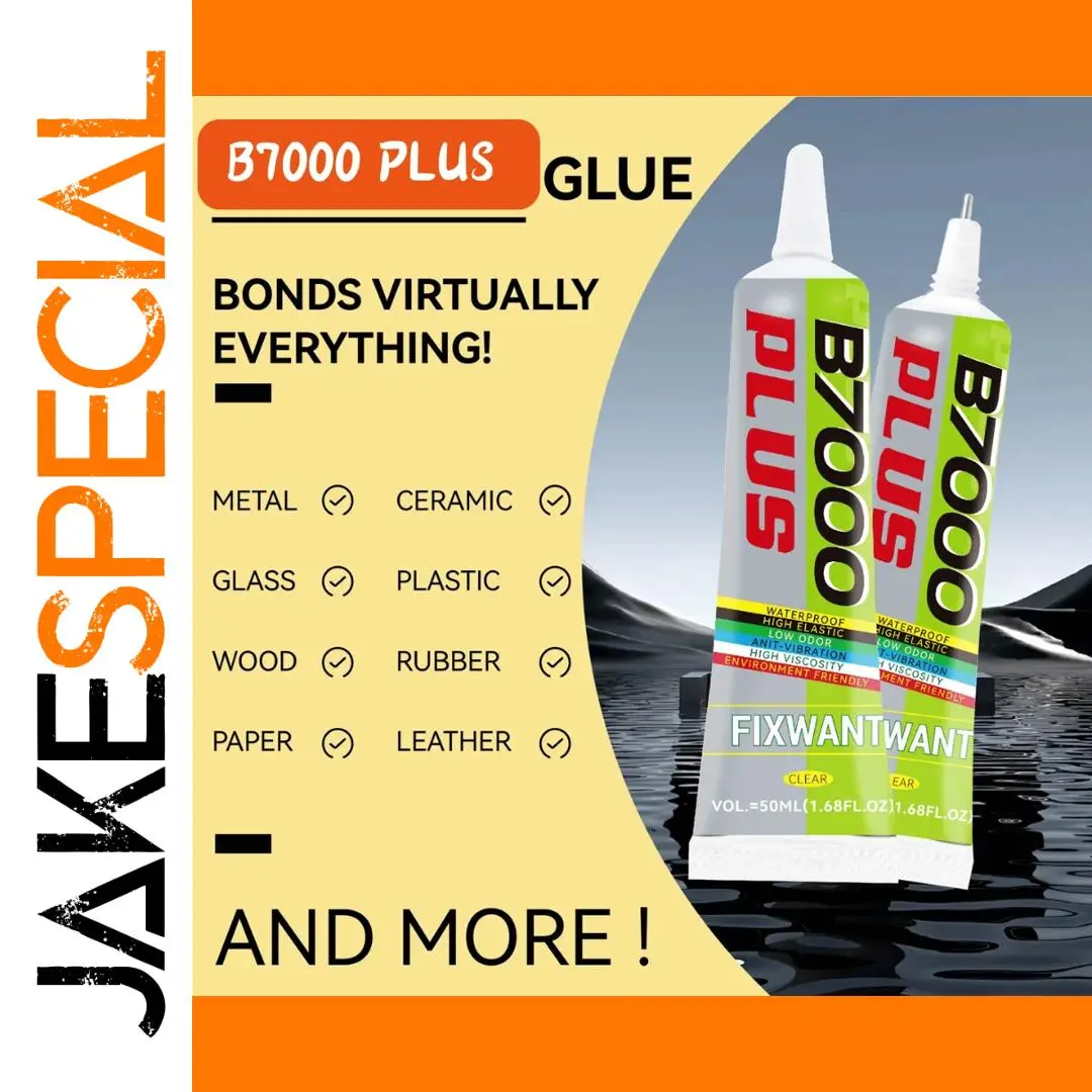 FIXWANT B7000 PLUS Transparent Adhesive, 15ml 1 FIXWANT B7000 PLUS Transparent Adhesive, 15ml