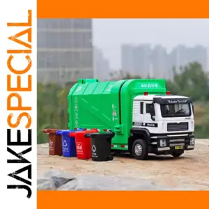1/50 Scale Sanitation Garbage Truck Model