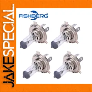 H4 12V 55W Halogen Bulbs Set for Automotive