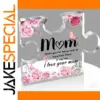 Heartfelt Puzzle-Shaped Acrylic Plaque for Moms