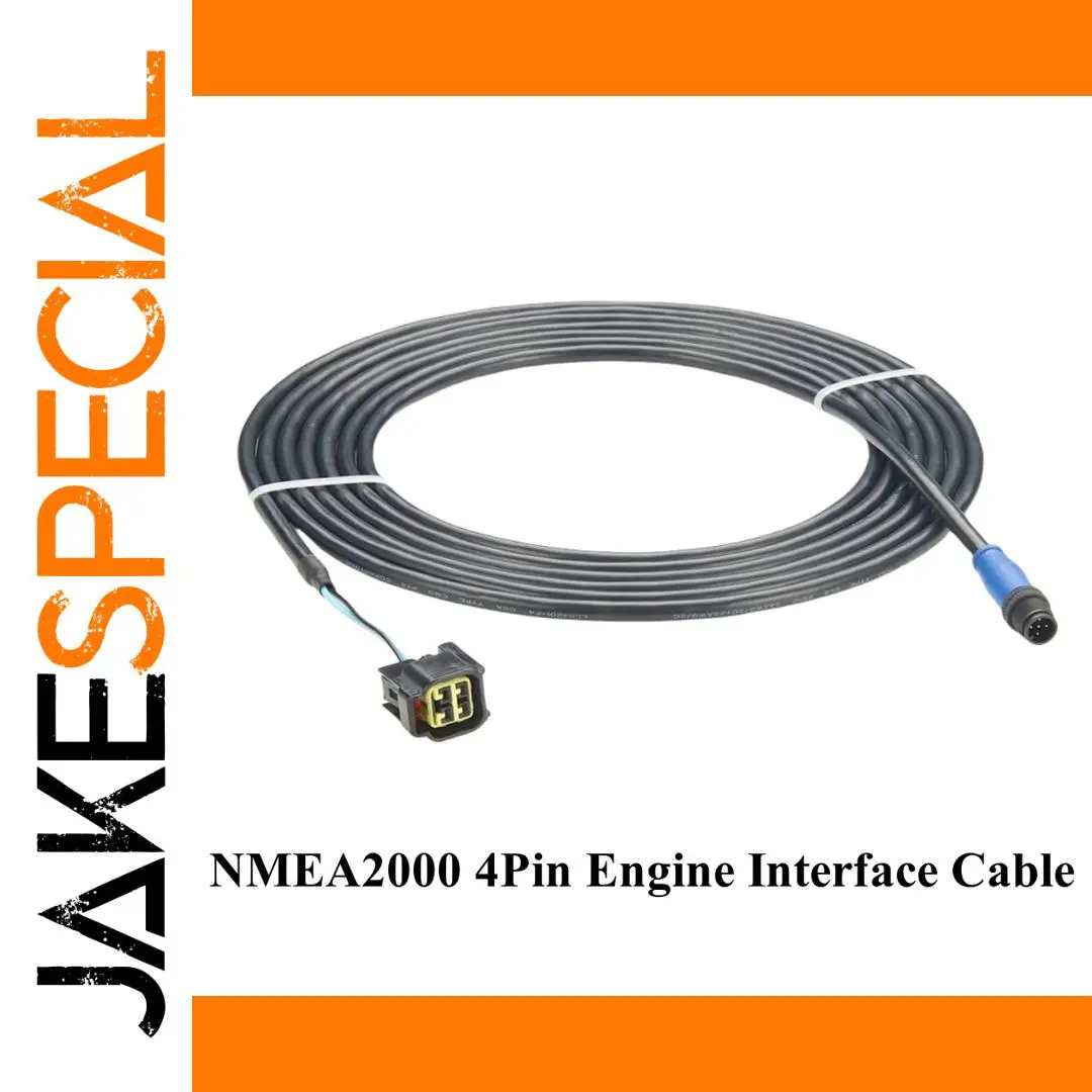Yamaha-Compatible NMEA2000 4Pin Engine Cable 4.5m 1 Yamaha-Compatible NMEA2000 4Pin Engine Cable 4.5m