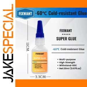 FIXWANT -60℃ Cold-Resistant Super Glue 20ml