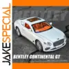 White 1/24 Scale Bentley Continental GT Diecast Model