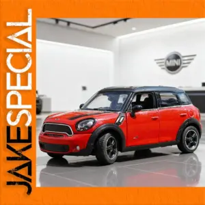 Mini Cooper S 1:24 Scale Diecast Model - Red or Blue