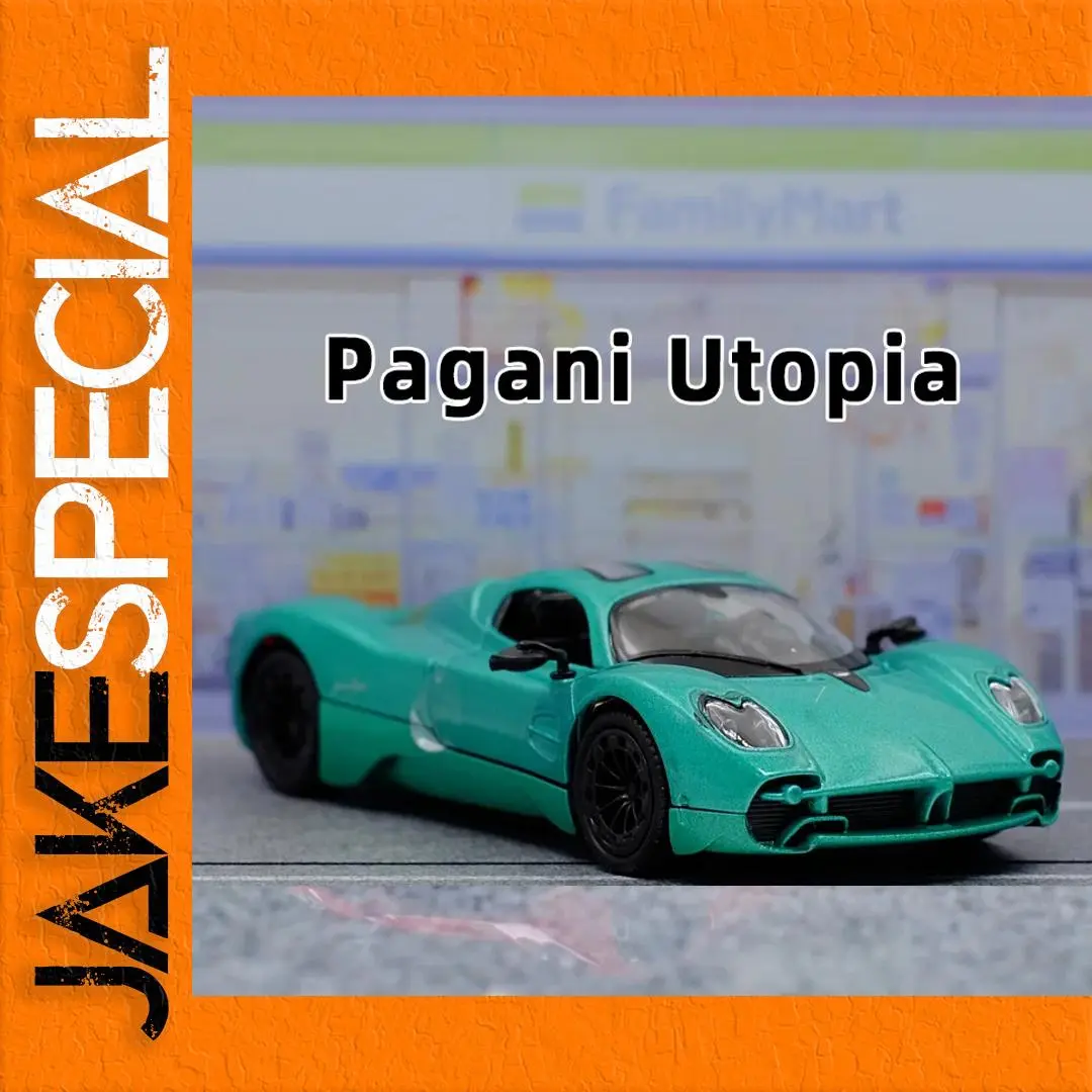 Vibrant Turquoise Pagani Utopia Diecast Model 1 Vibrant Turquoise Pagani Utopia Diecast Model