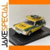 Vibrant Yellow Opel Admiral B Caravan Diecast Model