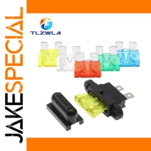 Waterproof Auto Fuse Holder Set with Fuses
