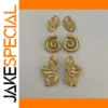 Gold Stainless Steel Earrings Collection