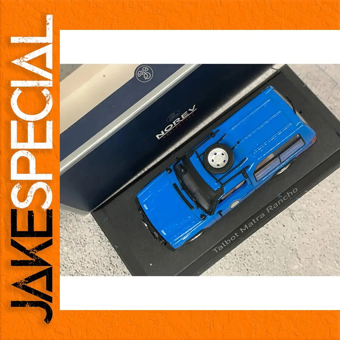 Vibrant Blue Talbot 1982 Diecast Model 1:43 Scale 1 Vibrant Blue Talbot 1982 Diecast Model 1:43 Scale