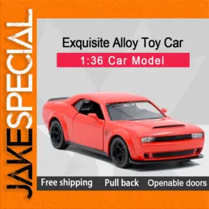 Scaled Dodge Challenger SRT Demon Model 1:36