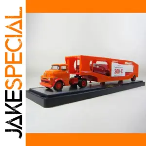 Vibrant Orange Chrysler 300C Double-Decker Model