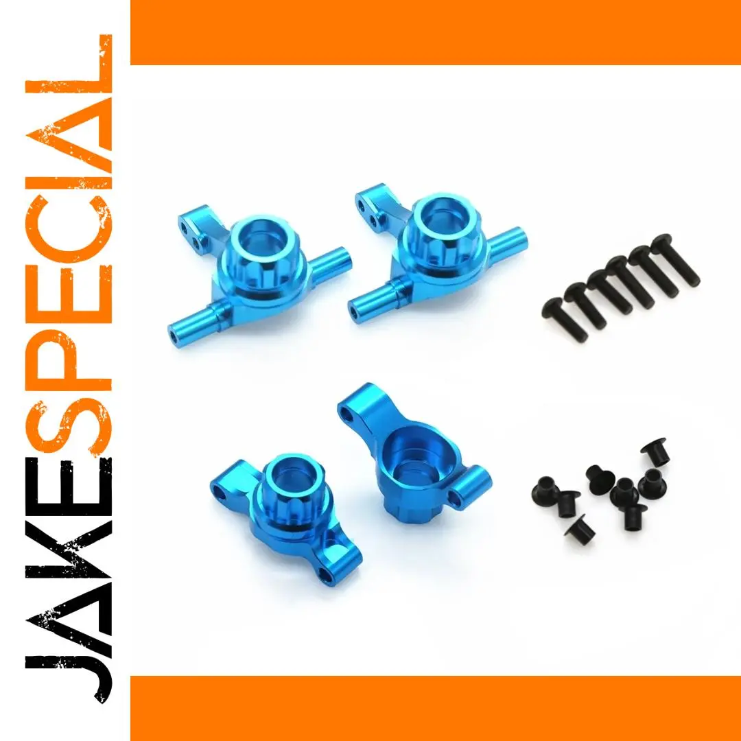 Tamiya TT-02 Metal Knuckle Arm Set in Blue 1 Tamiya TT-02 Metal Knuckle Arm Set in Blue