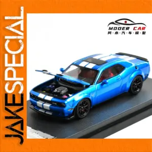 Blue SRT Hellcat Diecast Model 1:64 Scale