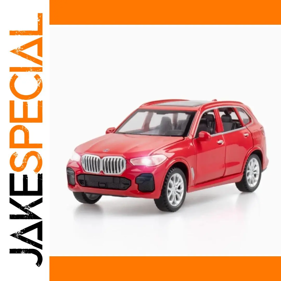 Vibrant Red 1:32 BMW X5 Diecast Model 1 Vibrant Red 1:32 BMW X5 Diecast Model