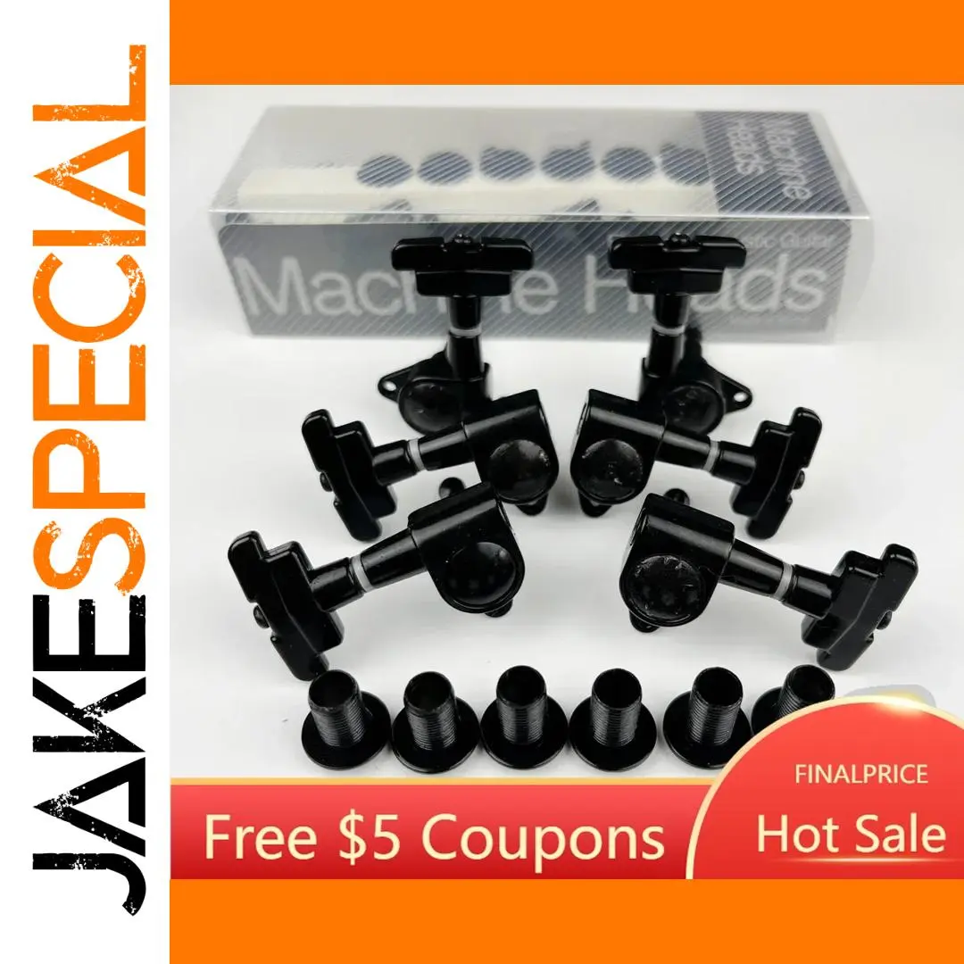 J-109 Art Deco Tuning Machine Heads Set 1 J-109 Art Deco Tuning Machine Heads Set