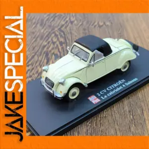 Vintage Citroen 2CV Cabriolet 1:43 Diecast Model