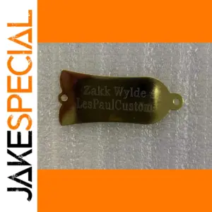 Gold Metallic Guitar Truss Rod Cover
