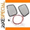 12V Auto Mirror Defogging Heating Pad Set