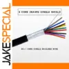1-Meter Shielded RS232 Serial Cable for Industrial Use