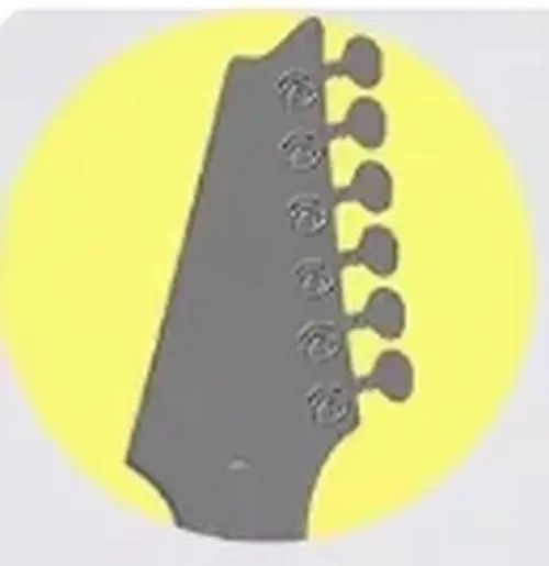 Professional Guitar Tuning Pegs Satin Silver 9 Professional Guitar Tuning Pegs Satin Silver - Image 9