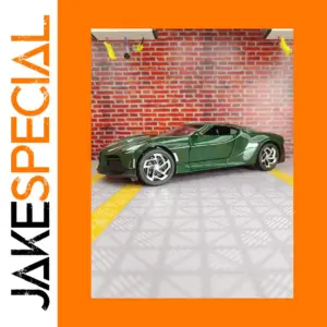 Metallic Green 1:24 Scale Diecast Car Model