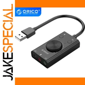USB External Sound Card with Volume Control