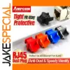 Colorful RJ45 Protective Covers Set for Network Ports