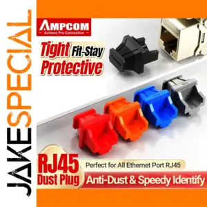 Colorful RJ45 Protective Covers Set for Network Ports