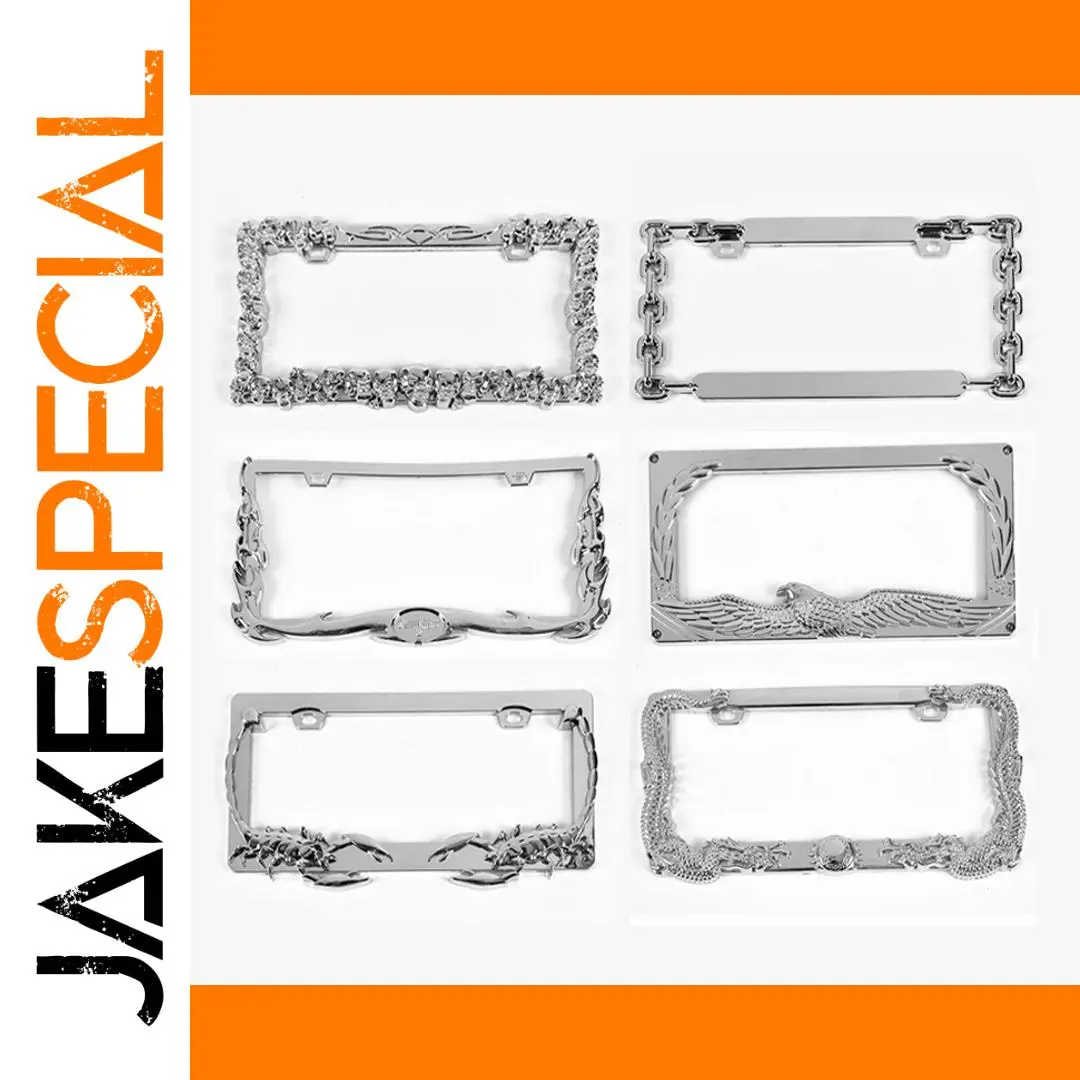 Creative ABS License Plate Holder with Anti-theft for Cars 1 Creative ABS License Plate Holder with Anti-theft for Cars