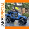 Vibrant Blue Jeep Wrangler Rubicon Model