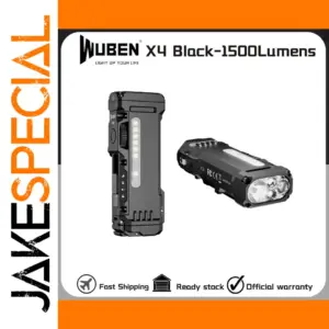 X4 1500-Lumen Outdoor Tactical LED Flashlight