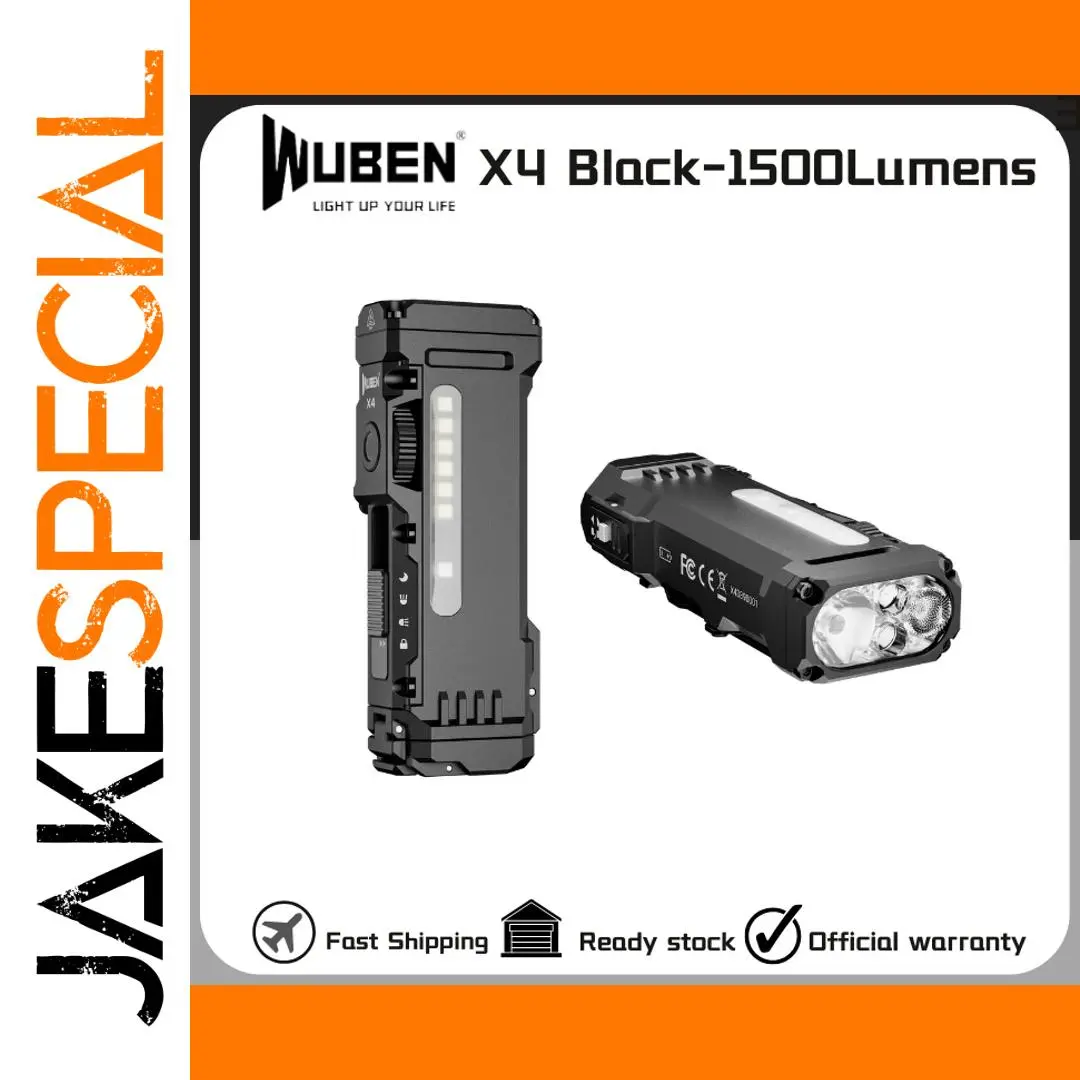X4 1500-Lumen Outdoor Tactical LED Flashlight 1 X4 1500-Lumen Outdoor Tactical LED Flashlight