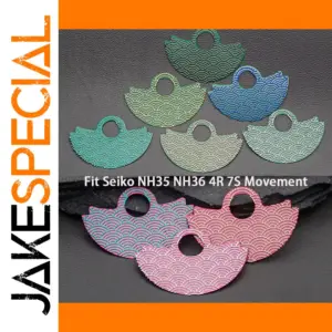 Vibrant Japanese Wave Watch Rotor for SKX007