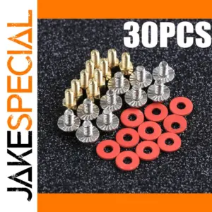 Gold & Silver PC Hardware Mounting Set for Enthusiasts