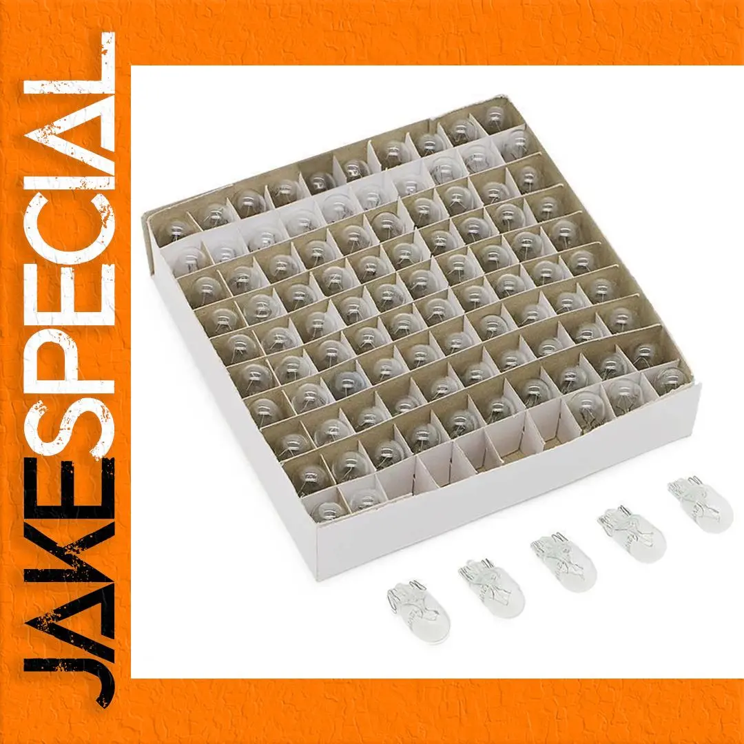 100-Piece 12V White LED Wedge Bulb Set 1 100-Piece 12V White LED Wedge Bulb Set