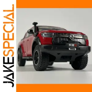 Vibrant Red 1:24 Diecast Great Wall POER Model