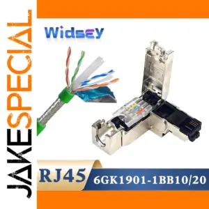 Industrial-Grade Shielded RJ45 Ethernet Connector