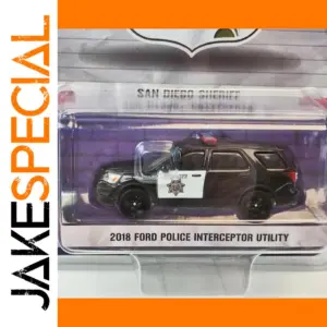 2018 Ford Police Car Model Die-Cast Replica